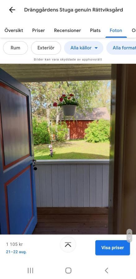 Draenggardens Stuga Pa Genuin Raettviksgard Boda  Exterior foto