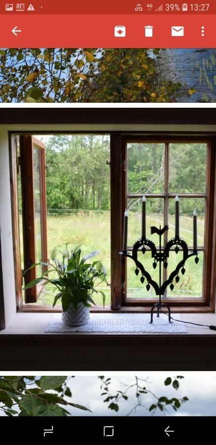 Draenggardens Stuga Pa Genuin Raettviksgard Boda  Exterior foto